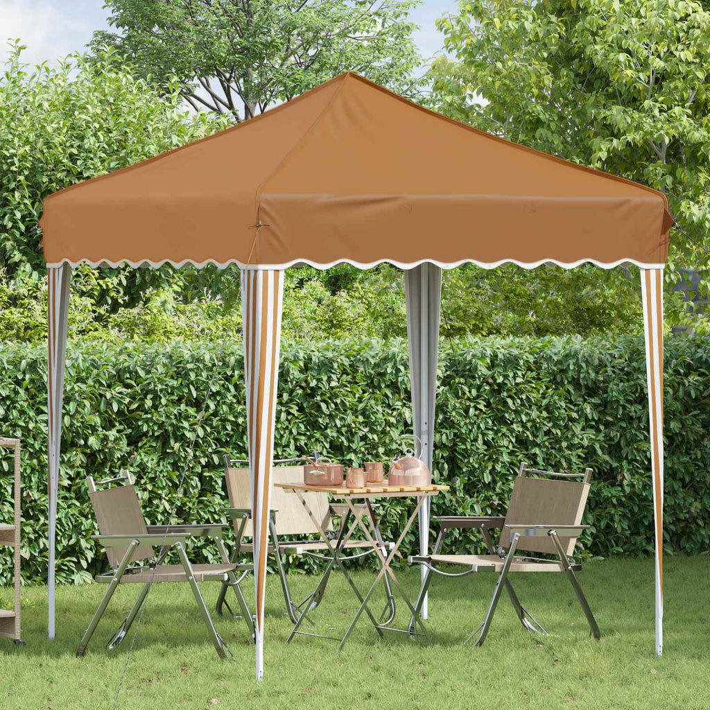 Tenda per feste a pop-up 195 x 195 x 245 cm Beige