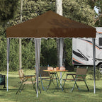 Tenda per feste a pop-up 195 x 195 x 245 cm Tortora