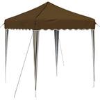 Tenda per feste a pop-up 195 x 195 x 245 cm Tortora