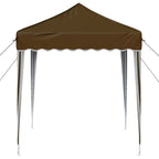 Tenda per feste a pop-up 195 x 195 x 245 cm Tortora