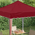 Tenda per feste a pop-up 195 x 195 x 245 cm Borgogna