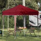 Tenda per feste a pop-up 195 x 195 x 245 cm Borgogna