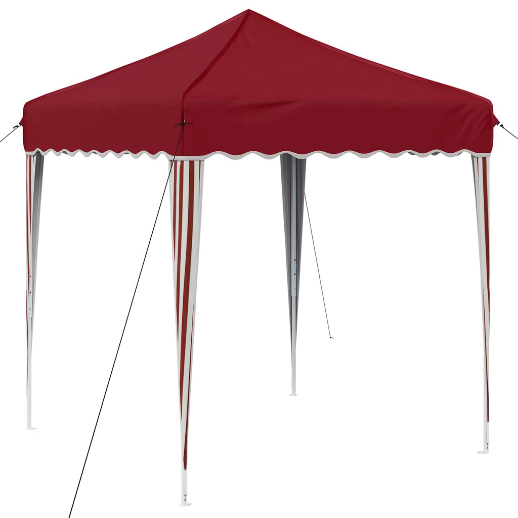 Tenda per feste a pop-up 195 x 195 x 245 cm Borgogna