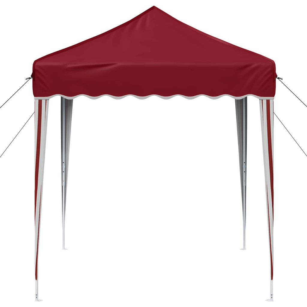 Tenda per feste a pop-up 195 x 195 x 245 cm Borgogna