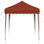 Tenda per feste a pop-up 195 x 195 x 245 cm Terracotta