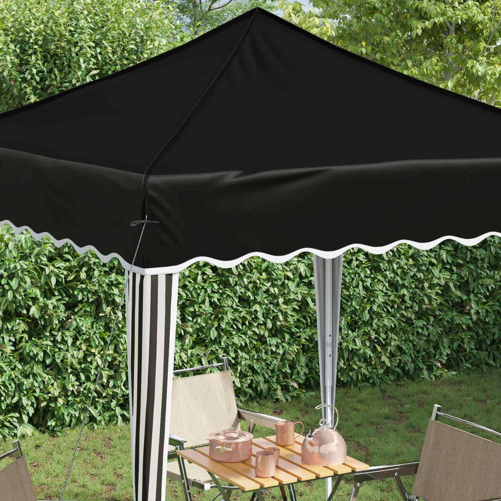 Tenda per feste a pop-up 195 x 195 x 245 cm Nero Tessuto Oxford