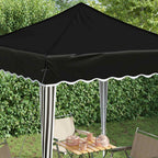 Tenda per feste a pop-up 195 x 195 x 245 cm Nero Tessuto Oxford
