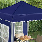 Tenda per feste a pop-up 195 x 195 x 245 cm Blu Tessuto Oxford