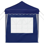 Tenda per feste a pop-up 195 x 195 x 245 cm Blu Tessuto Oxford