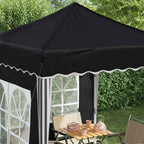 Tenda per feste a pop-up 195 x 195 x 245 cm Antracite