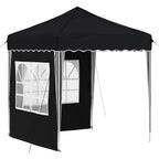 Tenda per feste a pop-up 195 x 195 x 245 cm Antracite