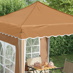 Tenda per feste a pop-up 195 x 195 x 245 cm Beige