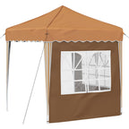 Tenda per feste a pop-up 195 x 195 x 245 cm Beige