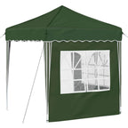 Tenda per feste a pop-up 195 x 195 x 245 cm Verde