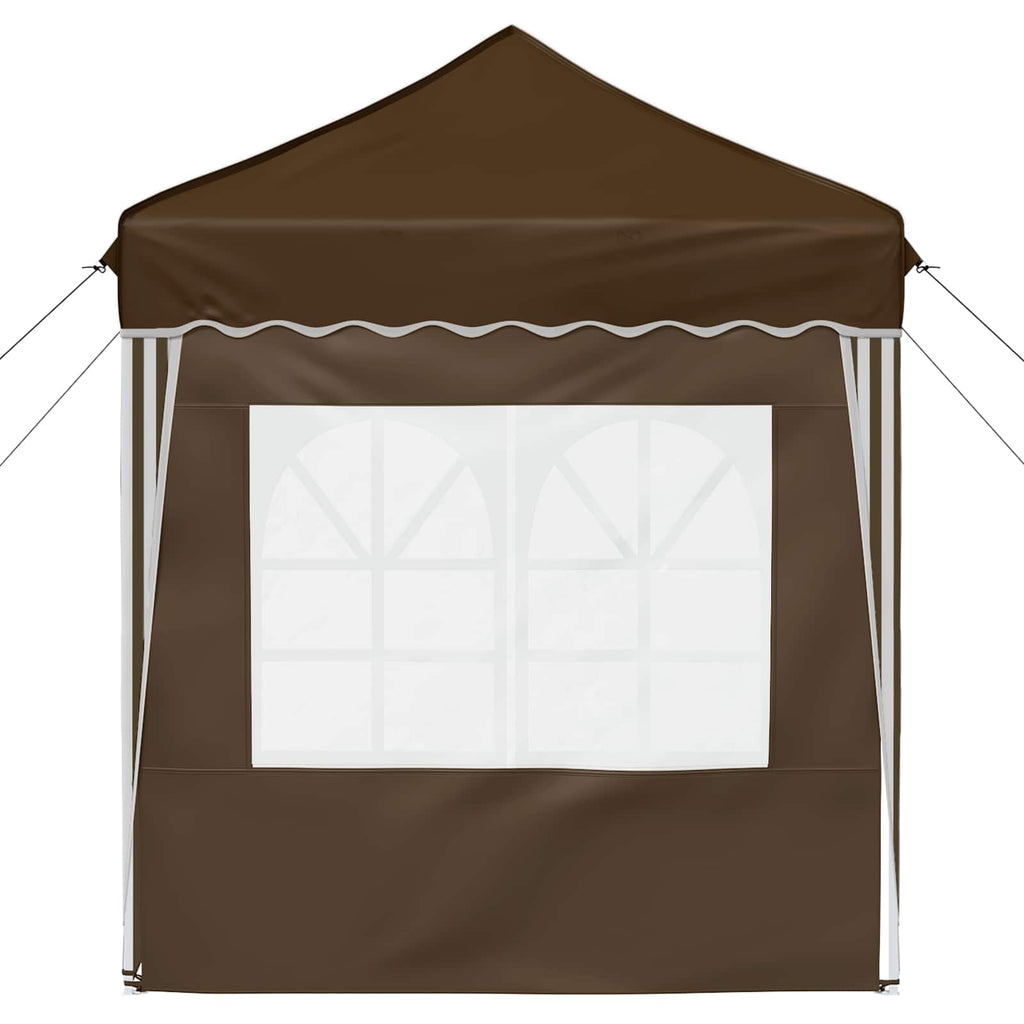 Tenda per feste a pop-up 195 x 195 x 245 cm Tortora