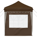 Tenda per feste a pop-up 195 x 195 x 245 cm Tortora