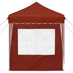 Tenda per feste a pop-up 195 x 195 x 245 cm Terracotta