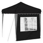Tenda per feste a pop-up 195 x 195 x 245 cm Nero Tessuto Oxford