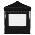 Tenda per feste a pop-up 195 x 195 x 245 cm Nero Tessuto Oxford