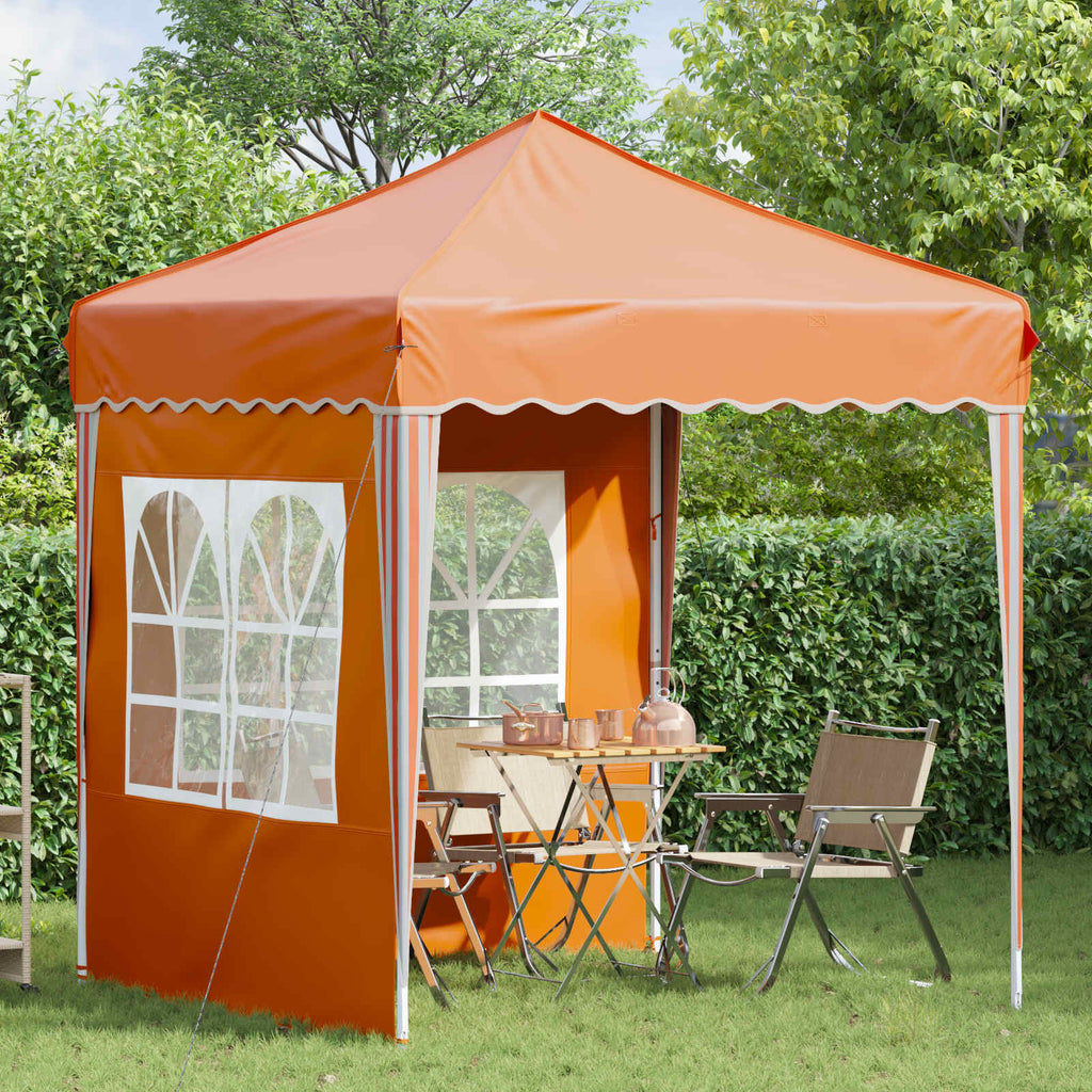 Tenda per feste a pop-up 195 x 195 x 245 cm Arancione