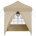 Tenda per feste a pop-up 195 x 195 x 245 cm Crema