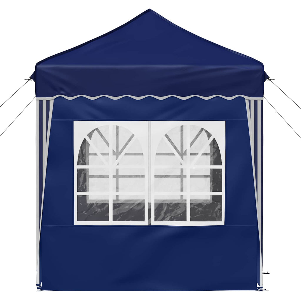 Tenda per feste a pop-up 195 x 195 x 245 cm Blu Tessuto Oxford