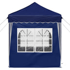 Tenda per feste a pop-up 195 x 195 x 245 cm Blu Tessuto Oxford