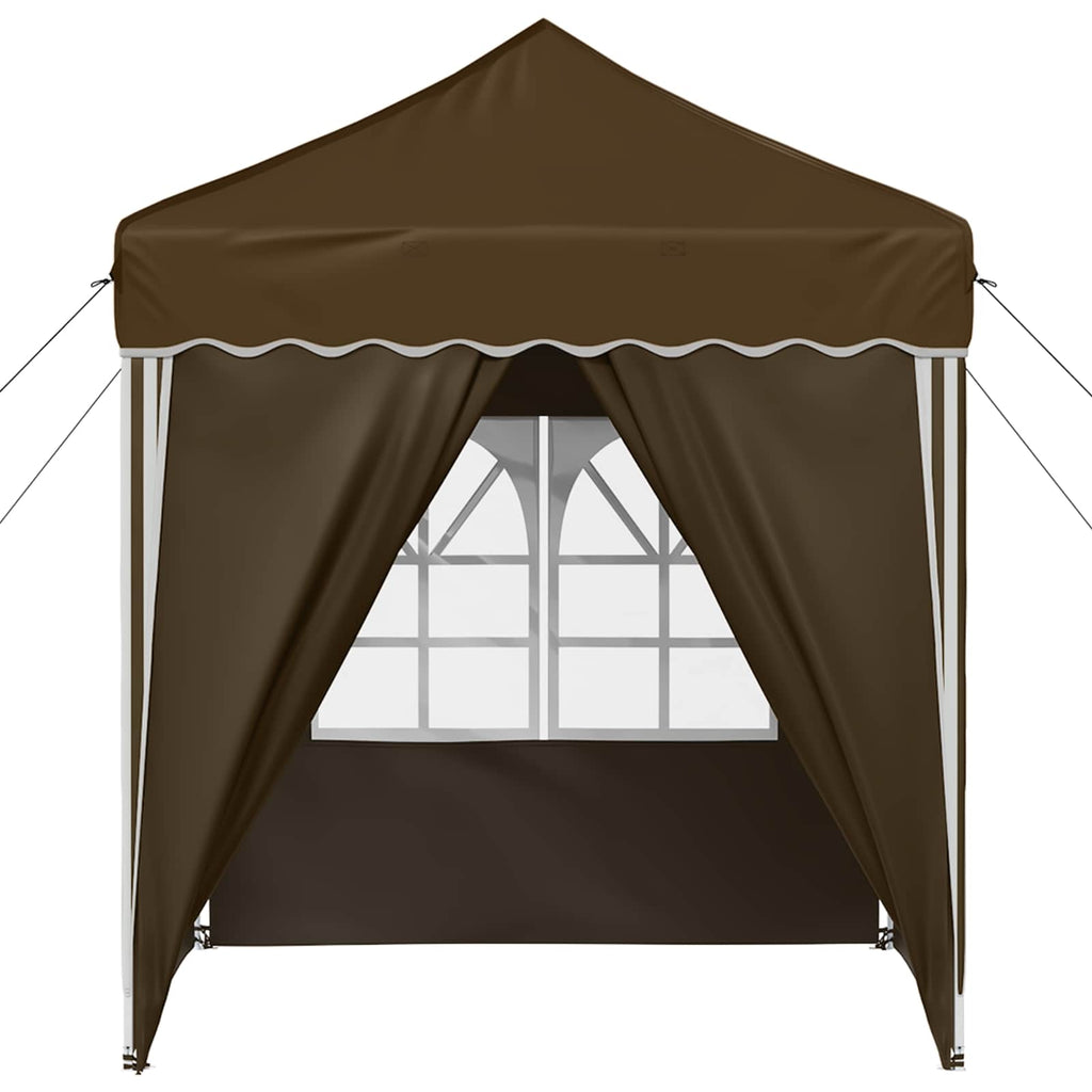 Tenda per feste a pop-up 195 x 195 x 245 cm Tortora