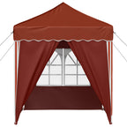 Tenda per feste a pop-up 195 x 195 x 245 cm Terracotta