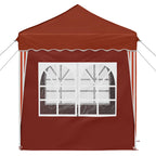 Tenda per feste a pop-up 195 x 195 x 245 cm Terracotta