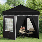 Tenda per feste a pop-up 195 x 195 x 245 cm Nero Tessuto Oxford