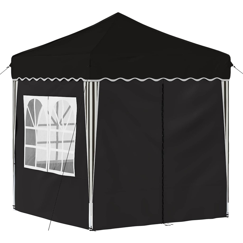 Tenda per feste a pop-up 195 x 195 x 245 cm Nero Tessuto Oxford