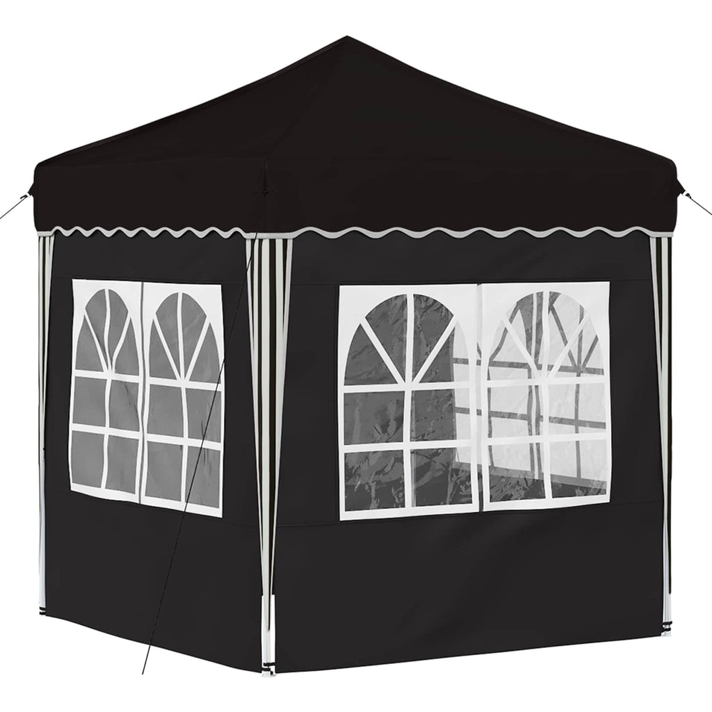 Tenda per feste a pop-up 195 x 195 x 245 cm Nero Tessuto Oxford