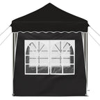 Tenda per feste a pop-up 195 x 195 x 245 cm Nero Tessuto Oxford