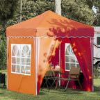 Tenda per feste a pop-up 195 x 195 x 245 cm Arancione