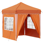 Tenda per feste a pop-up 195 x 195 x 245 cm Arancione