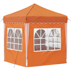 Tenda per feste a pop-up 195 x 195 x 245 cm Arancione