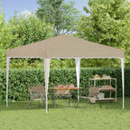 Tenda per feste a pop-up 288 x 288 x 245 cm Crema