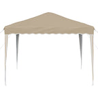 Tenda per feste a pop-up 288 x 288 x 245 cm Crema
