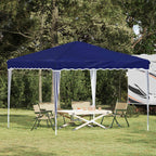 Tenda per feste a pop-up 288 x 288 x 245 cm Blu Tessuto Oxford