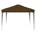 Tenda per feste a pop-up 288 x 288 x 245 cm Tortora