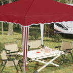 Tenda per feste a pop-up 288 x 288 x 245 cm Borgogna