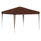 Tenda per feste a pop-up 288 x 288 x 245 cm Marrone