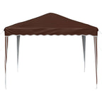 Tenda per feste a pop-up 288 x 288 x 245 cm Marrone