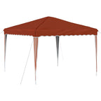 Tenda per feste a pop-up 288 x 288 x 245 cm Terracotta