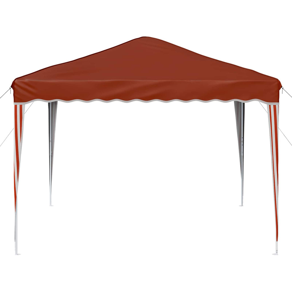 Tenda per feste a pop-up 288 x 288 x 245 cm Terracotta