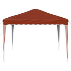 Tenda per feste a pop-up 288 x 288 x 245 cm Terracotta