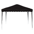Tenda per feste a pop-up 288 x 288 x 245 cm Nero Tessuto Oxford