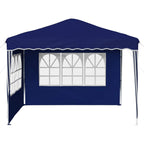 Tenda per feste a pop-up 288 x 288 x 245 cm Blu Tessuto Oxford