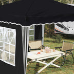 Tenda per feste a pop-up 288 x 288 x 245 cm Antracite